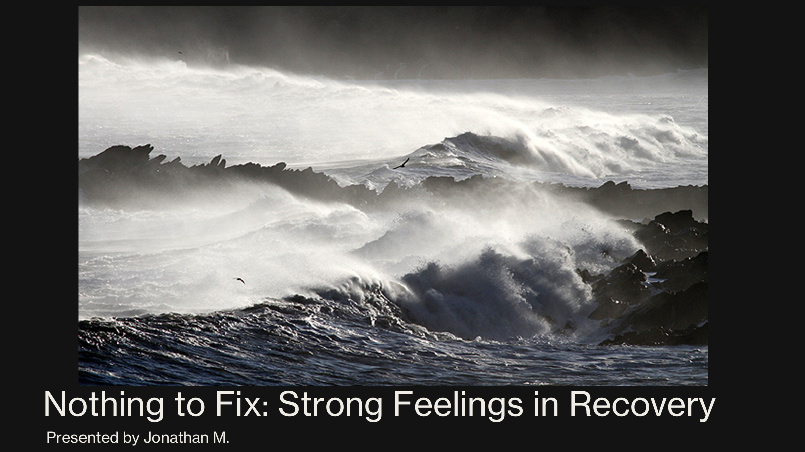 Jonathan M.- 2026 LifeRing Annual Conference Presentation: Nothing to Fix: Strong Feelings in Recovery